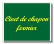 Civet de chapon fermier